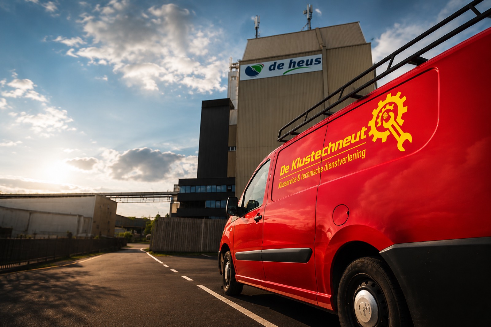 De bus van De Klustechneut